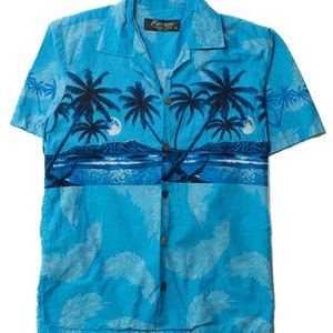Vintage Blue Moon Hawaiian Shirt (1990s)