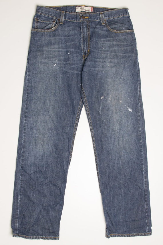 Dark Levi's 559 Denim Jeans (sz. W36 L34) - image 2