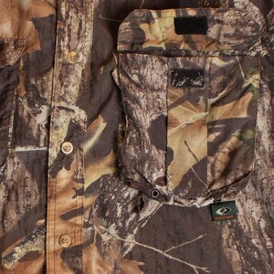 Vintage Mossy Oak Camo Button Up Shirt (2000s)