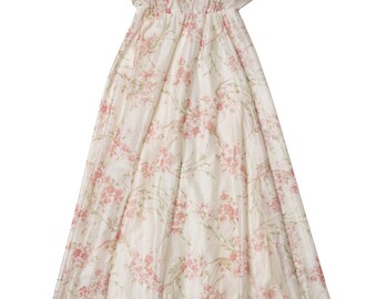 Vintage Prairie Floral Maxi Dress