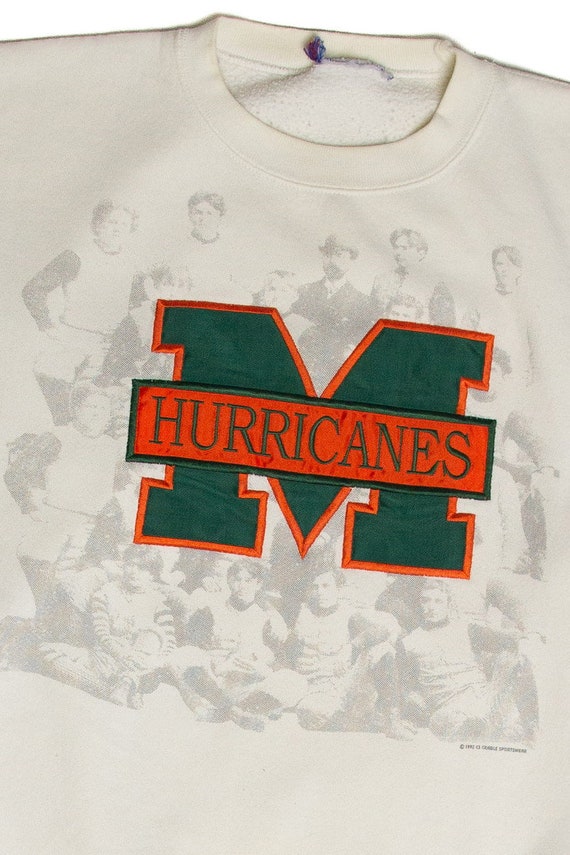 Vintage Miami Hurricanes Sweatshirt (1992) - image 2