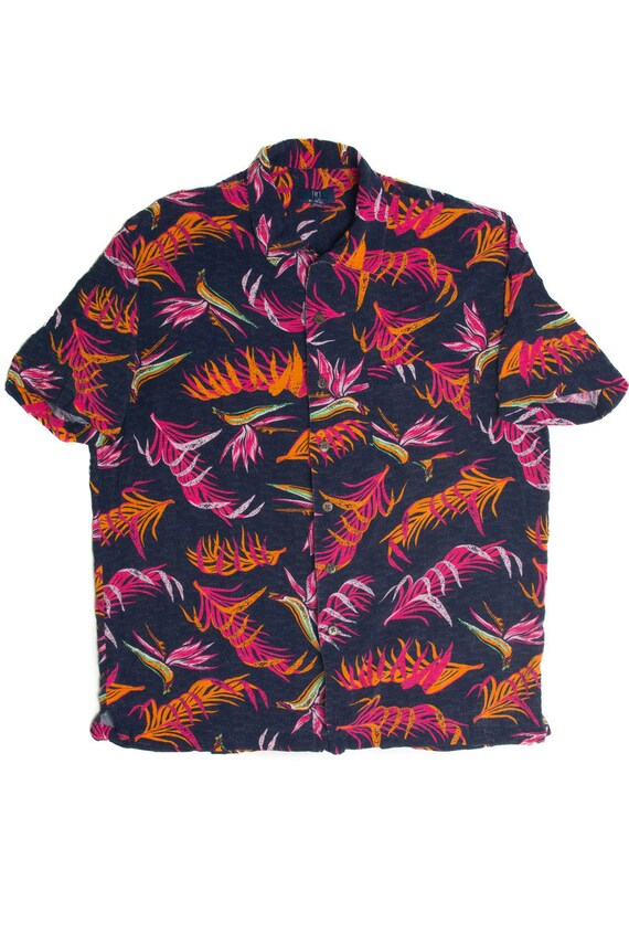 Vintage Frond Art Hawaiian Shirt