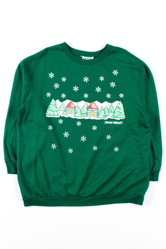 Green Ugly Christmas Sweatshirt 52694 - image 2