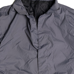 90s Gray Windbreaker Jacket - Size Large