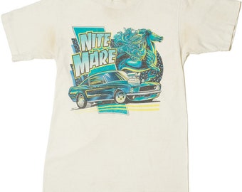 Vintage 1992 "Nite Mare" Hot Rod Car Graphic T-Shirt