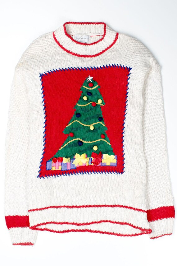 White Ugly Christmas Pullover 52770 - image 2