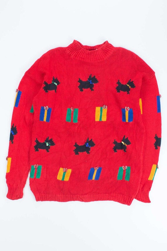 Red Ugly Christmas Pullover 53488 - image 2