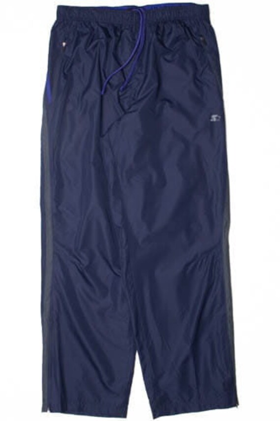 Starter navy hotsell blue windbreaker pants