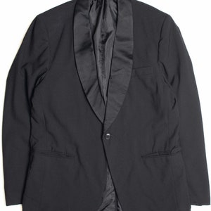 David&#39;s of Antigo Black Tuxedo Jacket 141