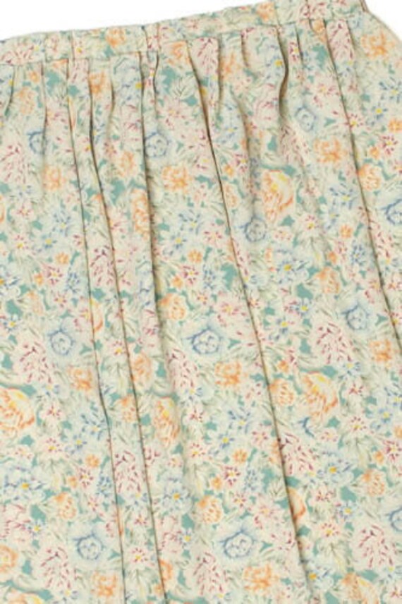 Vintage Floral Leslie Fay Skirt - image 2