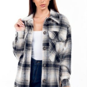 Chandra Plaid Shacket