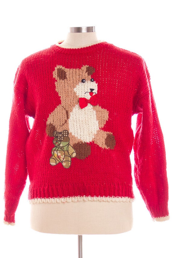 Red Ugly Christmas Pullover 27772 - image 1