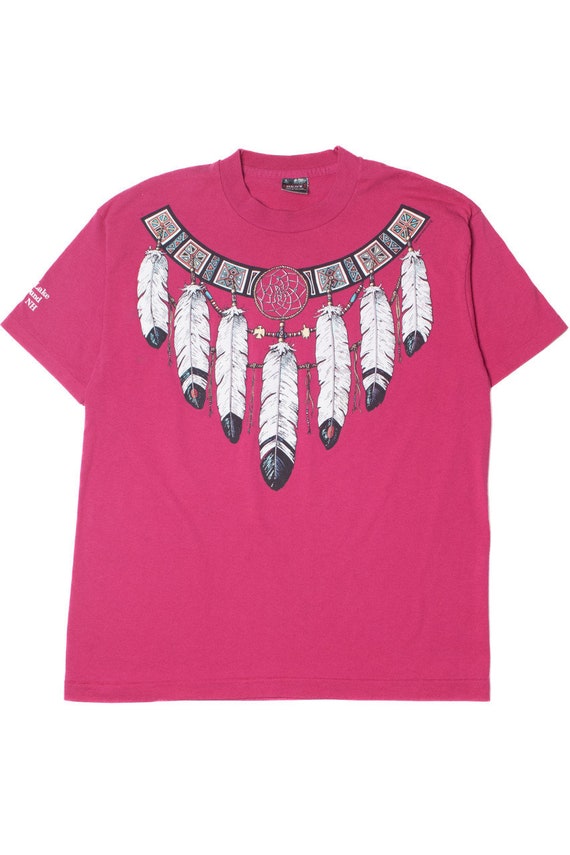 Vintage 1995 Dreamcatcher Native Feathers T-Shirt