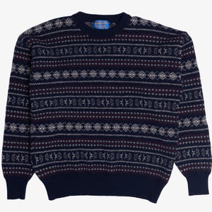 Vintage Pendleton Wool Fair Isle Sweater (1990s)