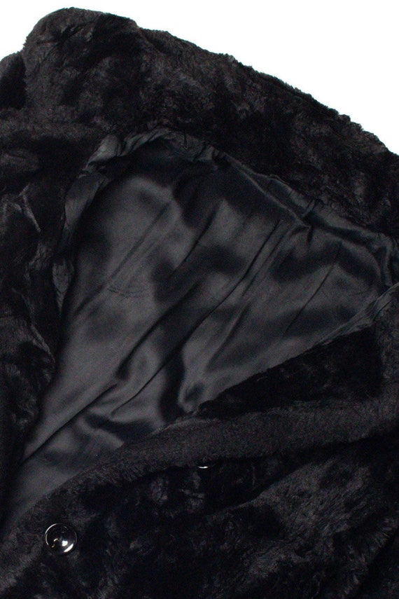 Black Faux Fur Coat 9 - image 2