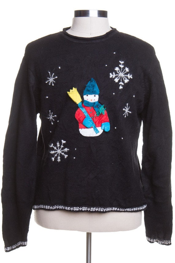 Black Ugly Christmas Pullover 43528