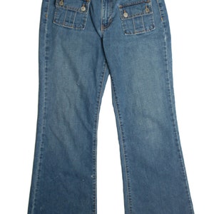 Y2k Pocket Detail Jeans 968