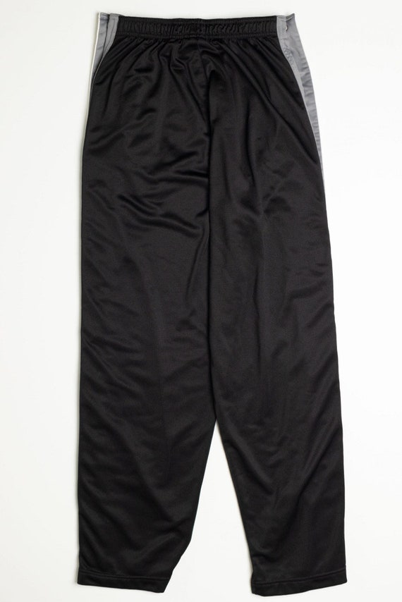 Vintage Black Polyester Track Pants - XL - image 2