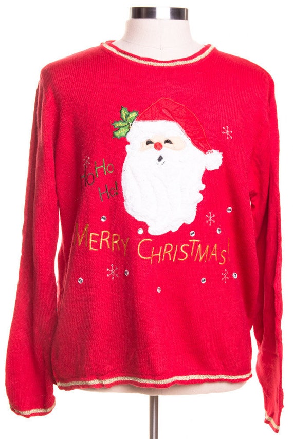 Red Ugly Christmas Pullover 46539