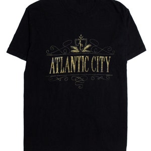 Koszulka z grafiką w stylu vintage Atlantic City (lata 90.)