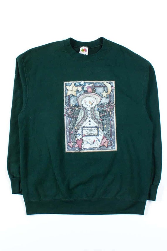 Green Ugly Christmas Sweatshirt 51819 - image 2