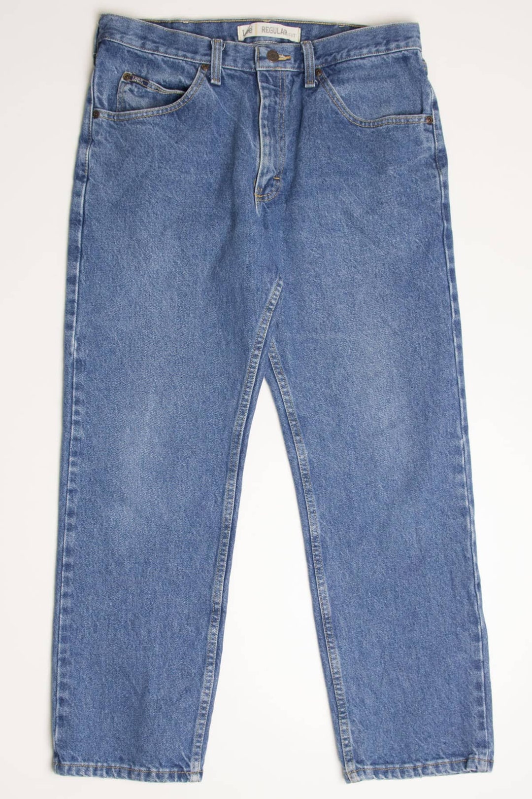 Blue Lee Denim Jeans - Etsy
