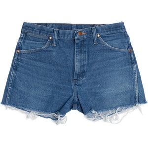 Vintage Wrangler Denim Cut Off Shorts Medium Wash