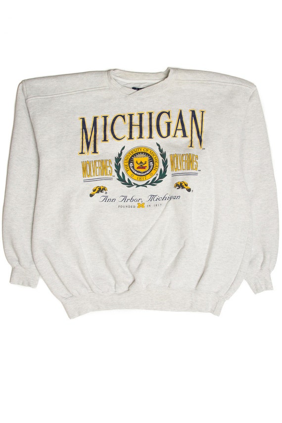 Vintage University of Michigan Sweatshirt 10761