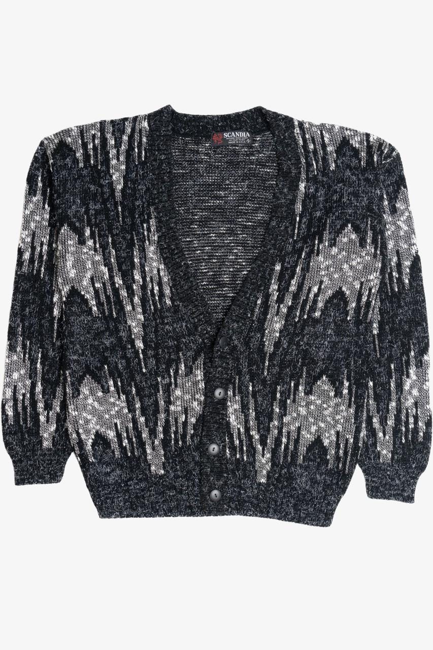 トップス 80s Vintage RUNOX SCANDIA STRIK Cardigan Vintage Runox Scandinavian Pure New Wool Fairisle Cardigan