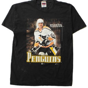 Vintage Mario Lemieux Penguins T-Shirt (1990s)
