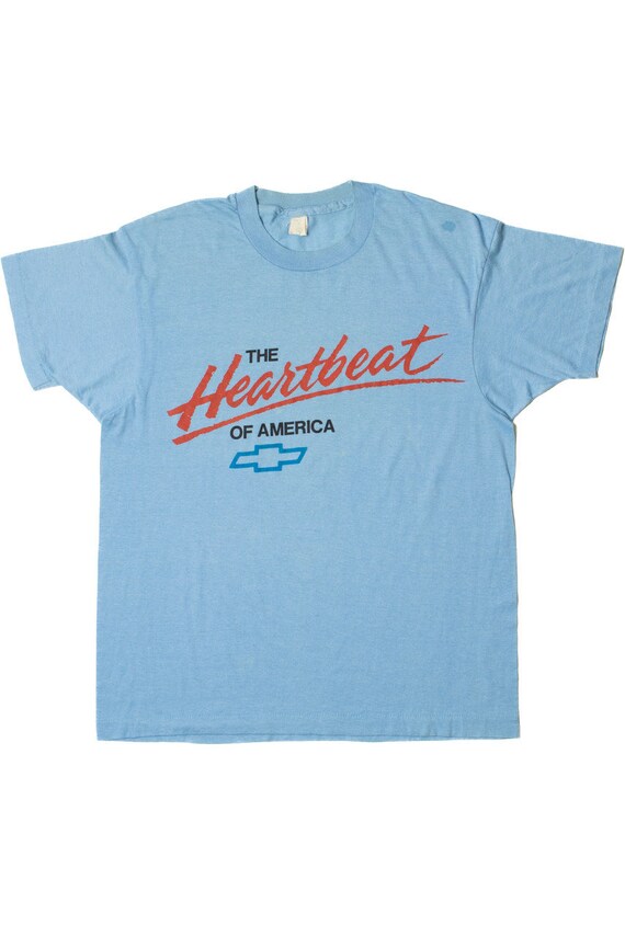 Retro Chevrolet Heartbeat of America T-Shirt & Hat Bundle main image 0