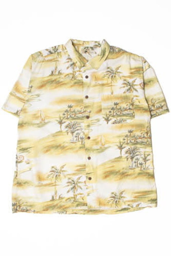 Beach Scene Joe Marlin Hawaiian Shirt