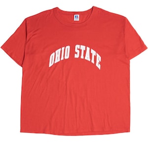 Vintage &quot;Ohio State&quot; University Russell Athletic Single Stitch T-Shirt (1990s)