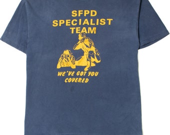 Vintage "We've Got You Covered" SFPD Specialist Team T-Shirt