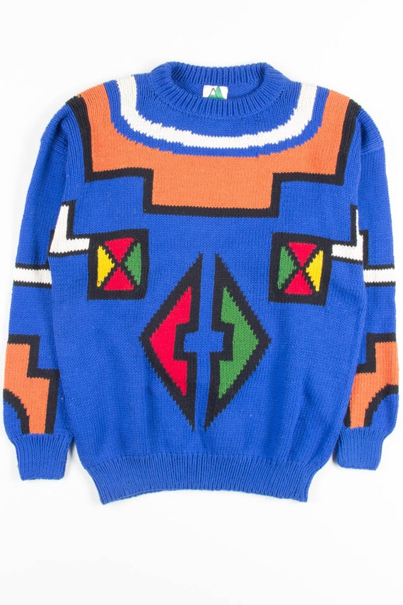 Vintage navy sweater Gem