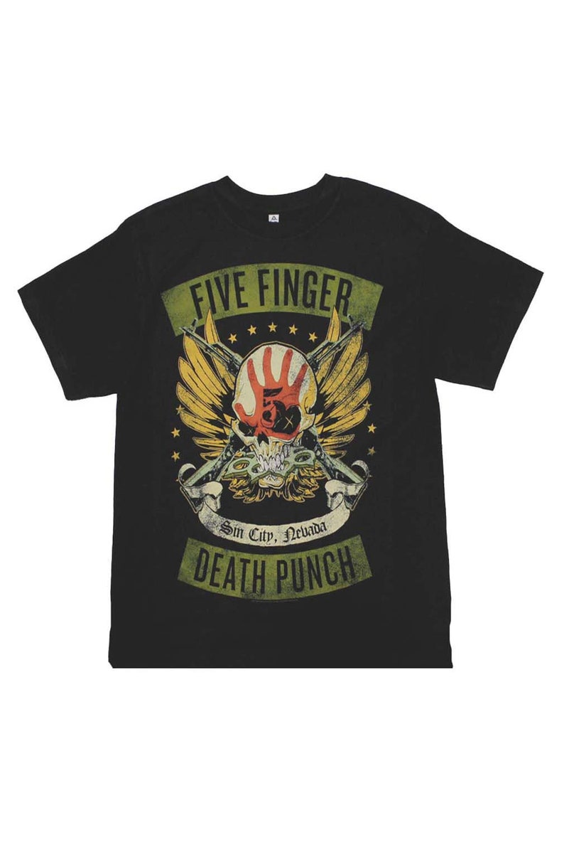 Five Finger Death Punch Locked and Loaded T-Shirt