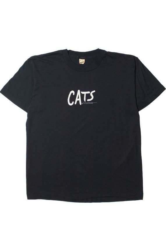 Vintage 1980's "Cats" Broadway Musical T-Shirt