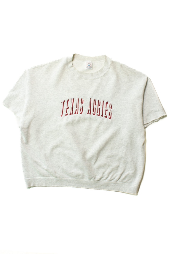 Vintage Texas Aggies Cutoff Sweatshirt (1990s)
