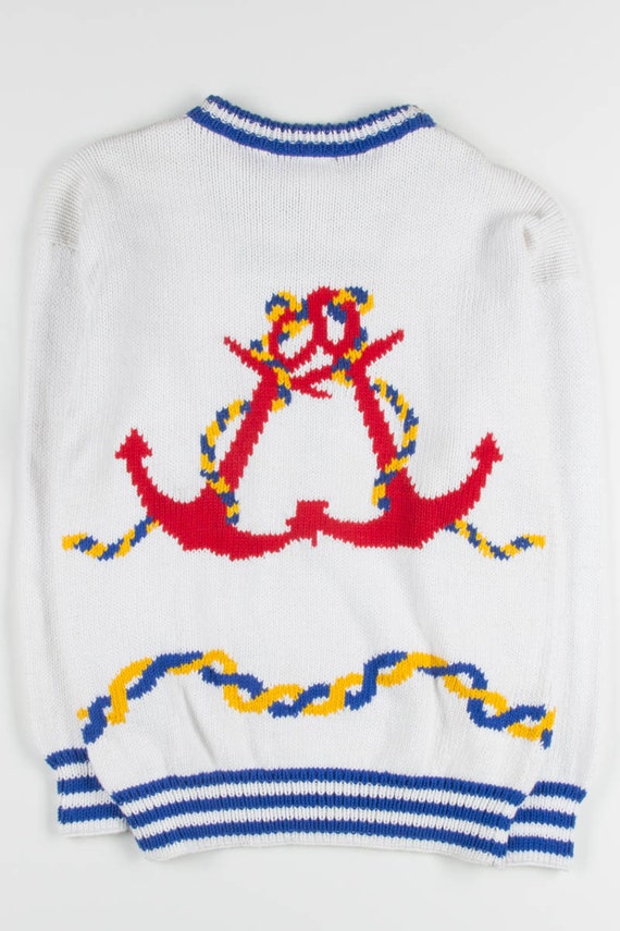 Vintage Nautical Sweater - image 2