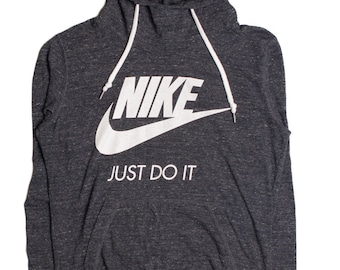 Sudadera con capucha Nike gris oscuro 9268