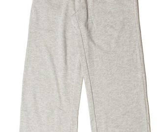 Grey Straight Leg Sweatpants