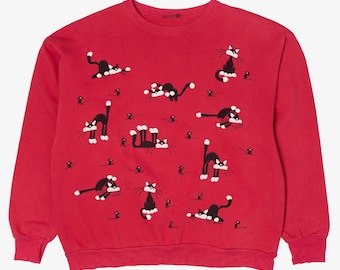 Vintage Cat And Mouse Sweatshirt (1990s)