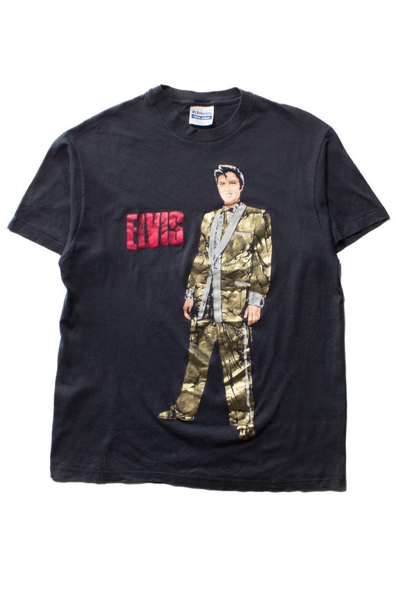 Vintage Gold Elvis T-Shirt (1980s)