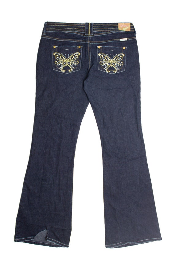 Y2k Butterfly Tyte Denim Jeans 981