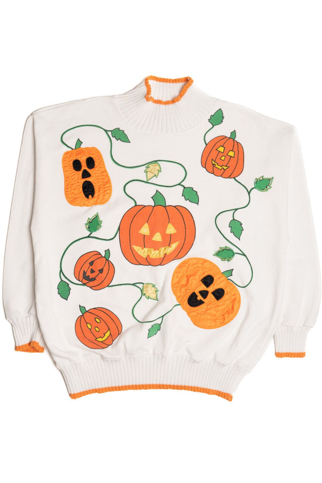 Jack O’ Lantern Colorblock Knit Pullover