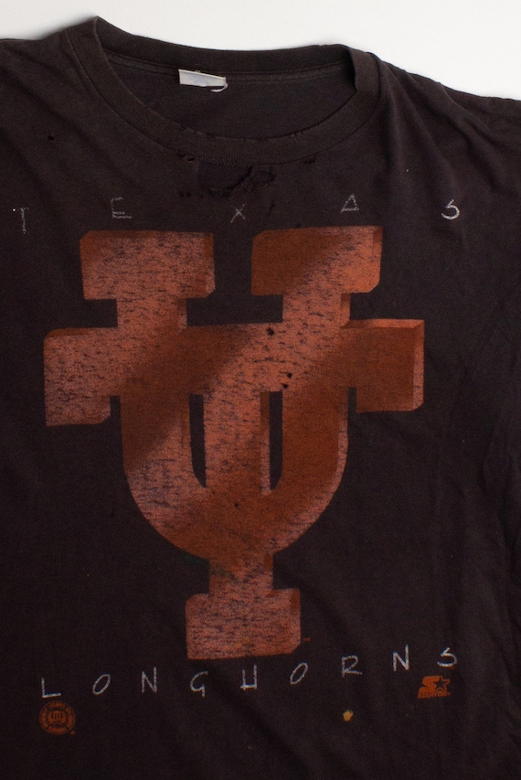 Thrashed Vintage Texas Longhorns T-Shirt (1990s)