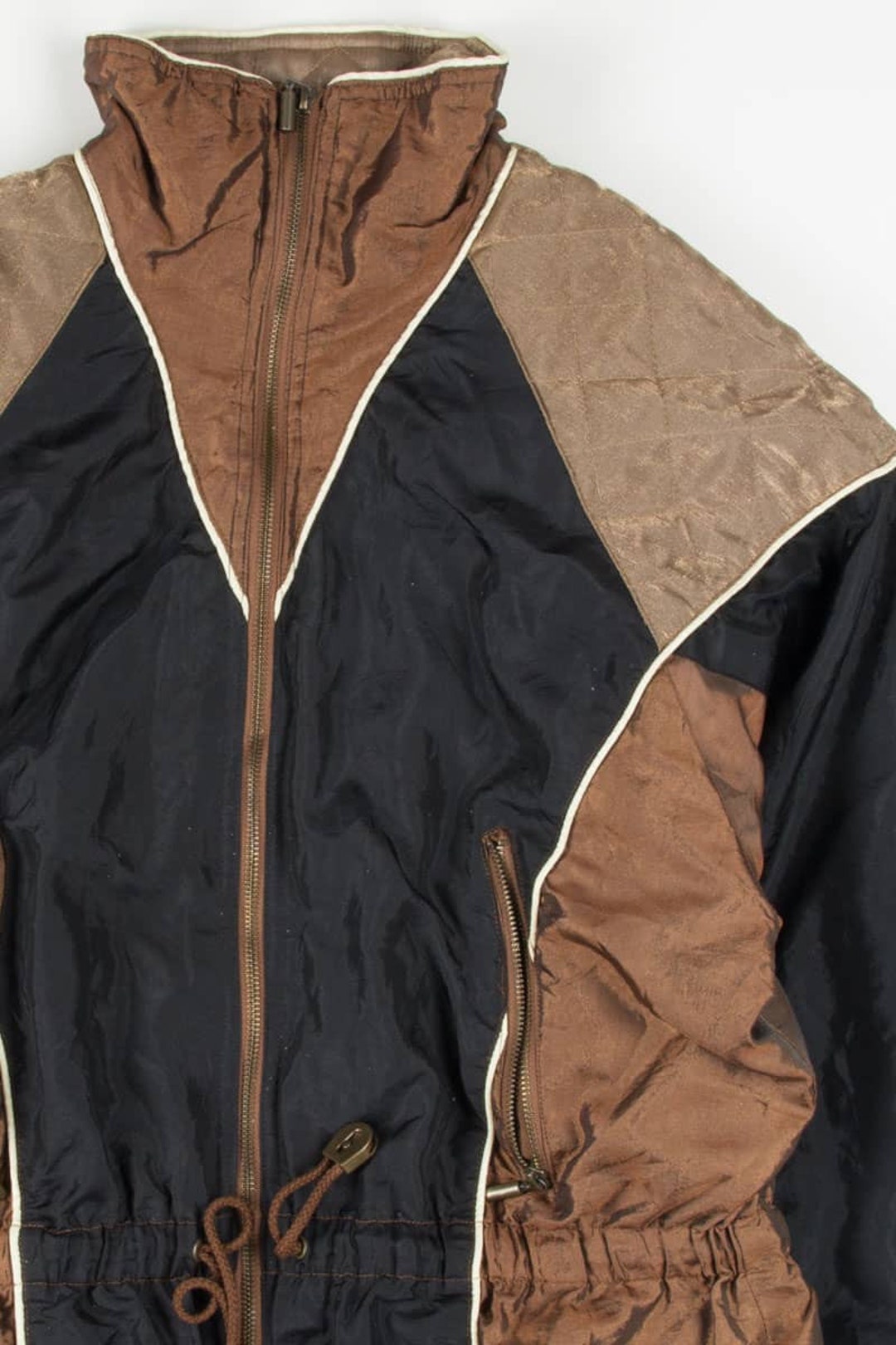 ジャケット・アウター 90s VANDALIZE Mods coat archive Vintage 90s Windbreaker Jacket , Pink Coat , Colorblock