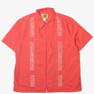 Vintage  Haband Guyabera Button Up Shirt