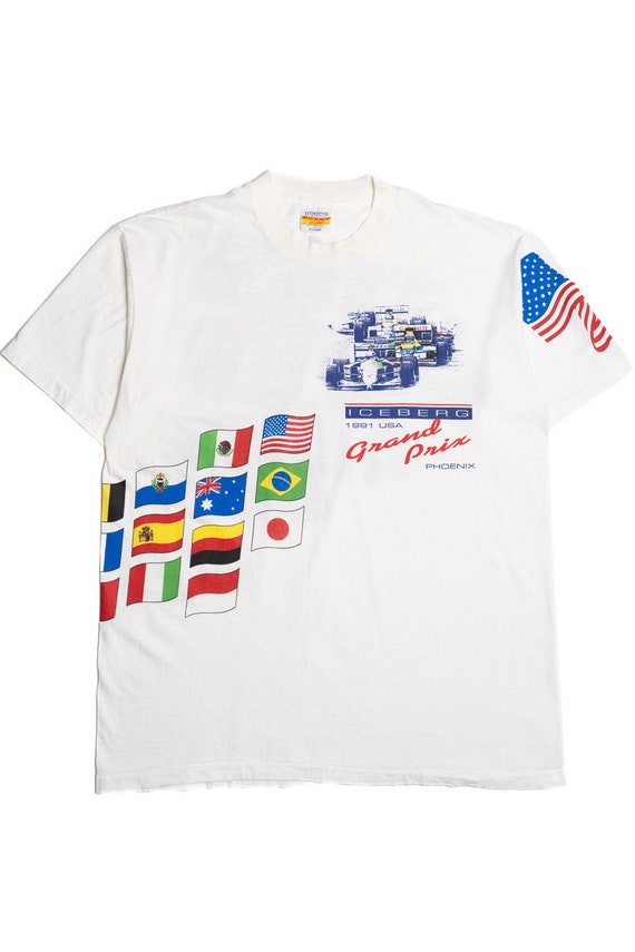 Vintage 1991 "Iceberg Grand Prix" Racing T-Shirt