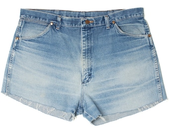 Vintage Cut Off Denim Wrangler Shorts 1339